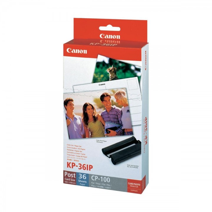 Canon Selphy CP KP-36IP - Color Ink / Paper Set