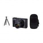 Canon PowerShot SX740 HS Travel Kit - Schwarz