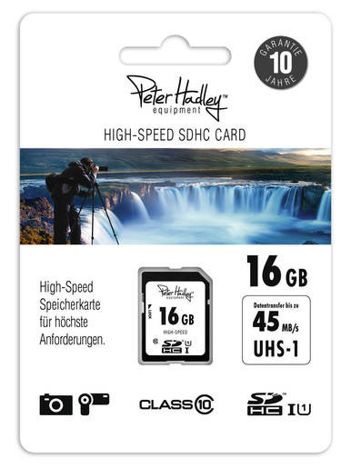 Peter Hadley SDHC 16GB 45MB/S