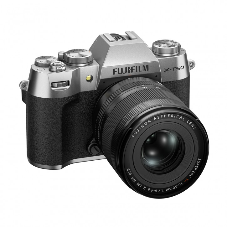 Fujifilm X-T50 16-50mm F2.8-4.8 Kit - Silber